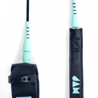 JAM Shredder Leash 6FT 6MM Black/turquoise