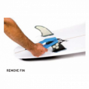 Peine Rascador de Wax Blue SURFLOGIC