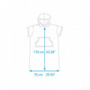 Poncho Navy&yellow SURFLOGIC