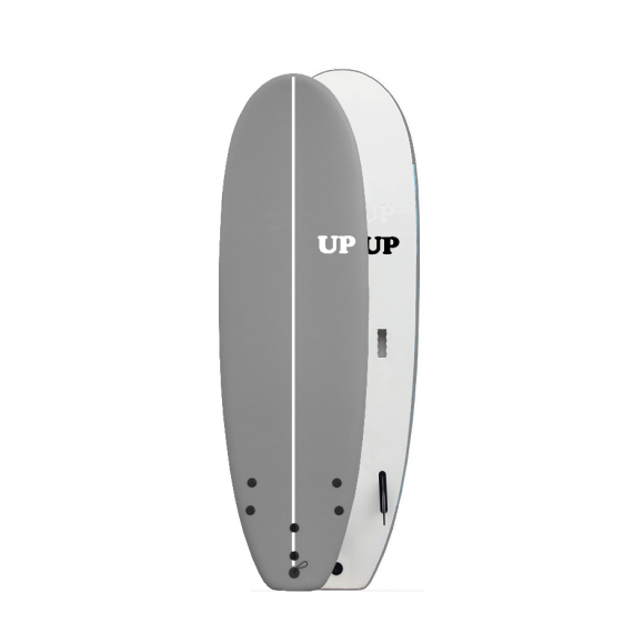 Surfboard UP Rounded Enjoy 7 Grey