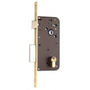 Yale - Azbe Cerradura De Embutir Estándar Para Puertas Latonado Entrada 50 Mm - Modelo 80080hl