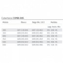 Cubertero Gaveta Combi Blanco De 350 Mm