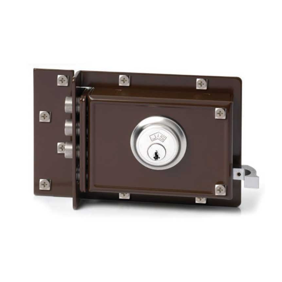 Cerradura De Seguridad Jis - Derecha 12d - Modelo 231