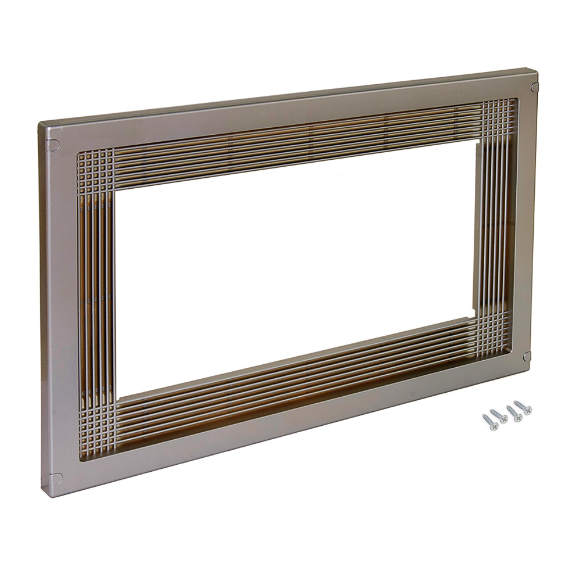Marco Para Microondas Inoxidable Niquel Satinado - Modelo 8061551
