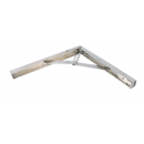 Palomilla Acero En Acabado Cromado En Dimensionado De 300 X 300 Mm