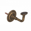 Soporte Pasamanos Laton Cuero - Modelo 22