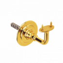 Soporte Pasamanos Laton Pulido Barnizado - Modelo 22