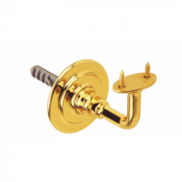 Soporte Pasamanos Laton Pulido Barnizado - Modelo 22 - Guanxe Atlantic Marketplace