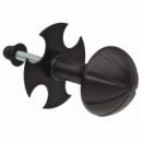 Pomo Puerta Modelo 17 Negro - 6132 - Amig