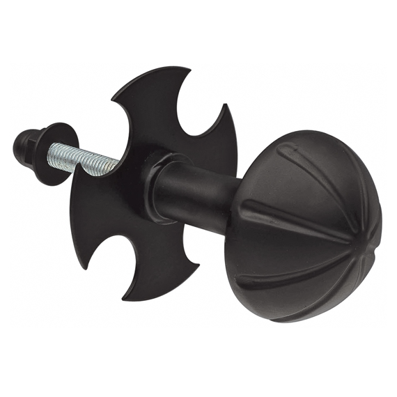 Pomo Puerta Modelo 17 Negro - 6132 - Amig