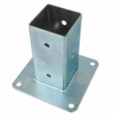 Soporte Para Viga Zincado 72 Mm - Modelo 358