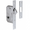 Cerradura Embutir Con Pico De Loro Cromado Mate 50