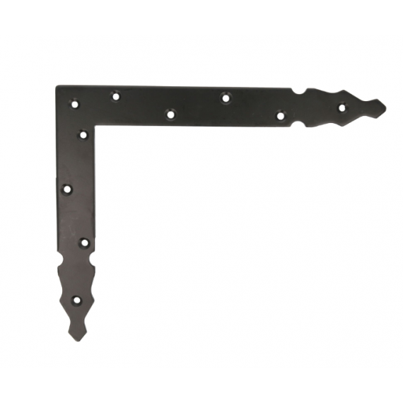 Escuadra Gotica Derecha Negra 300 X 240 Mm - Modelo 8510