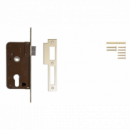 Yale - Azbe Cerradura De Embutir Estándar Para Puertas Latonado Entrada 40 Mm 600 Sin Cilindro - Mod