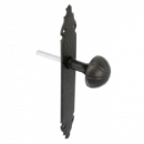 Pomo Puerta Modelo 19 280 X 45 Cm Acabado Negro - 6433 - Amig