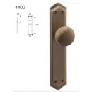 Pomo Fijo Con Placa Modelo 4400 Cuero