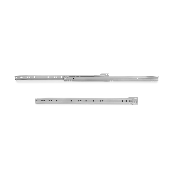 Guia De Cajón De 12 X 35 Cm Gris Metalico