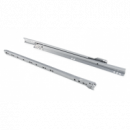 Guia De Cajón De 12 X 35 Cm Gris Metalico