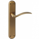 Juego Manivelas Con Placa - Altea - Niquel Satinado - Modelo 8011