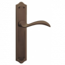 Juego De Manillas Con Placa Alhambra Cuero Modelo 4600