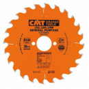 Disco Sierra Madera Cmt - 160 Mm X 2,6 Mm X 30 Mm - 24 Dientes - 291.160.24m