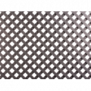 Celosía Enrasada Pvc Marrón 240 X 120 Cm