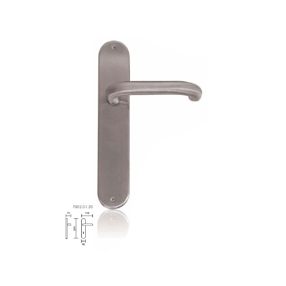 Juego De Manillas Con Pomo Modelo 7002 Inoxidable