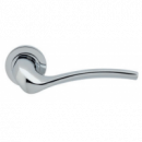 Juego De Manillas Con Roseta Verona Modelo 8015 Niquel Satinado