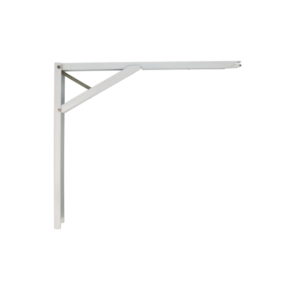 Palomilla Una Posicion Para Balda Y Estanteria En Acero Acabado Blanco En Dimensionado De 400 Mm