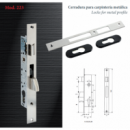 Cerradura Carpintería Metálica 20 Mm Gancho - Modelo 223