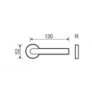Juego Manillas Con Roseta 16809 Aisi316 1680919