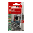 Kit Completo Para Fijación De Espejos - Marca Fisher - 6 X 30 Mm