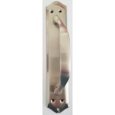 Manillón Con Placa Modelo 205 Niquel Mate