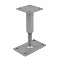 Base Regulable Para Viga - Dimensionado 100 X 100 X 6 Mm - Guanxe Atlantic Marketplace