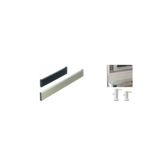 Rejilla Aireación Inox Para Horno Módulo De 90 Cm (898 Mm) - Modelo F22013