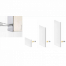 Juego Costados Purificadores - Juego Protector Lateral Campana - Inox - 70x33 Cm - Modelo F16301