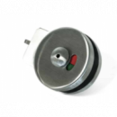 Condena Cabina Sanitria Inox Con Indicador - Condena Plana Con Indicador