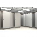 Condena Cabina Sanitria Inox Con Indicador - Condena Plana Con Indicador