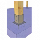 Base Cuadrada Para Viga 71 X 71 Mm