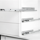 Corredera Oculta Total 55 Cm Con Amortiguador