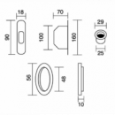 Kit Completo Para Puerta Corredera En Negro Epoxy - Modelo 5000