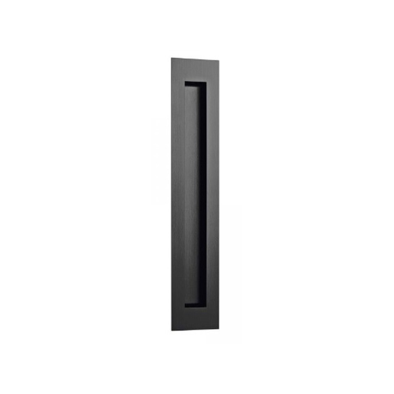 Tirador Embutido Negro Inox 200 X 50 Mm - Modelo 7003