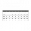 Corredera Con Extracción Total 60mm Hasta 68 Kg Con Freno