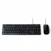 L-LINK Kit Teclado y Raton LL-KB-816-COMBO USB Negro