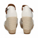 Alpargata Cruzada Cuna Alta Blanco  TOMMY HILFIGER