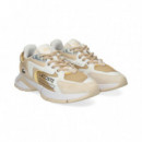 Deportivo Malla+ante Beige+cuero  LACOSTE