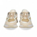 Deportivo Malla+ante Beige+cuero  LACOSTE