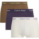 Boxer Low Rise Trunk 3P  CALVIN KLEIN