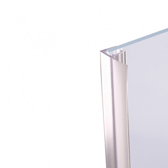 Perfil Mampara Corredera 6-8MM 2 Metros Transparente