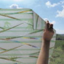 Lamina Decorativa para Vidrio 46 Cm Estampa Panda ( Precio por Metro)